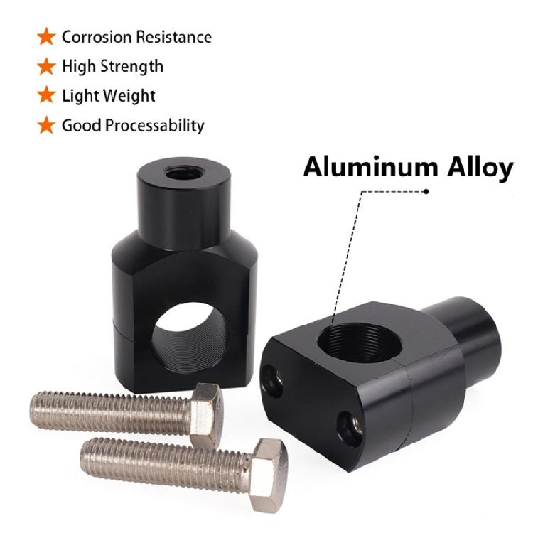 25mm Handlebar Risers Spacer Mortorcycle 1" Clamp for Most Motorcycle Model Modification Handlebat Risers Clamp