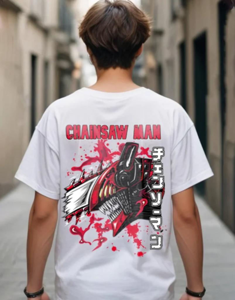 Chainsaw Man Makima Anime Print T Shirt 2026 New Summer Unisex Oversized Streetwear Casual Short Sleeve Tee Tops
