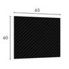 PANEL SZKLANY DO KUCHNI 65x60 Czarna