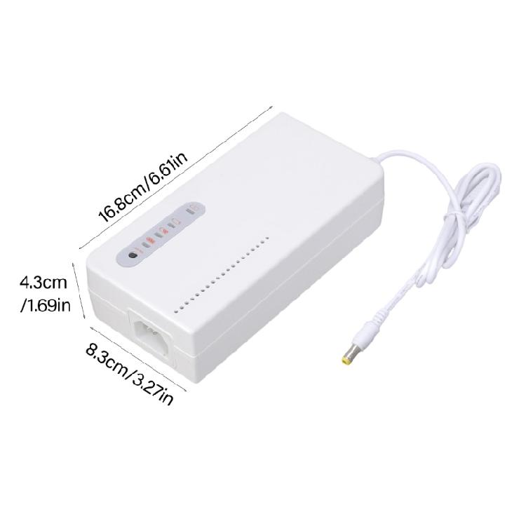 Uninterrupted Power Supply 6000mAh 12V 7A 5.5x2.5mm UPS Power Supply Adapter for Wireless Router Laptop Camera