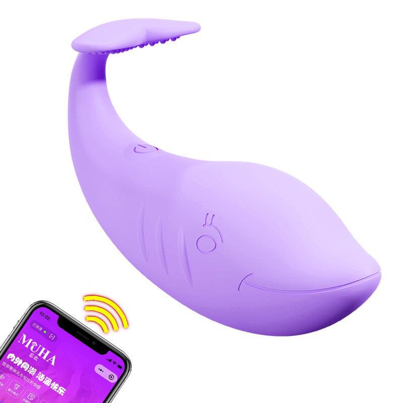 Remote Control Vibrating Egg & Dildo - Adult Wearable Female Stimulator
