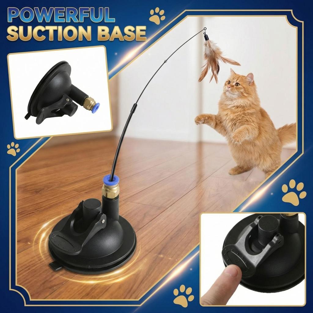 Strong Suction Cup Base for Wand Toy Interactive Toy Accessory