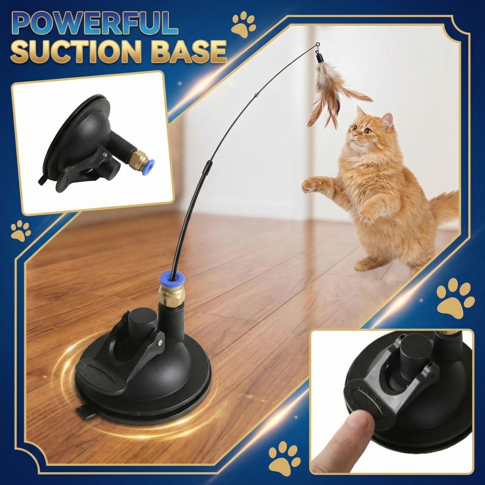 

Strong Suction Cup Base for Wand Toy Interactive Toy Accessory one size чорний
