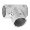 90 Degree Pipe Connector Polished Deck Hand Tee Boat Handrail Tee  Marine Yacht Boat Deck Railing