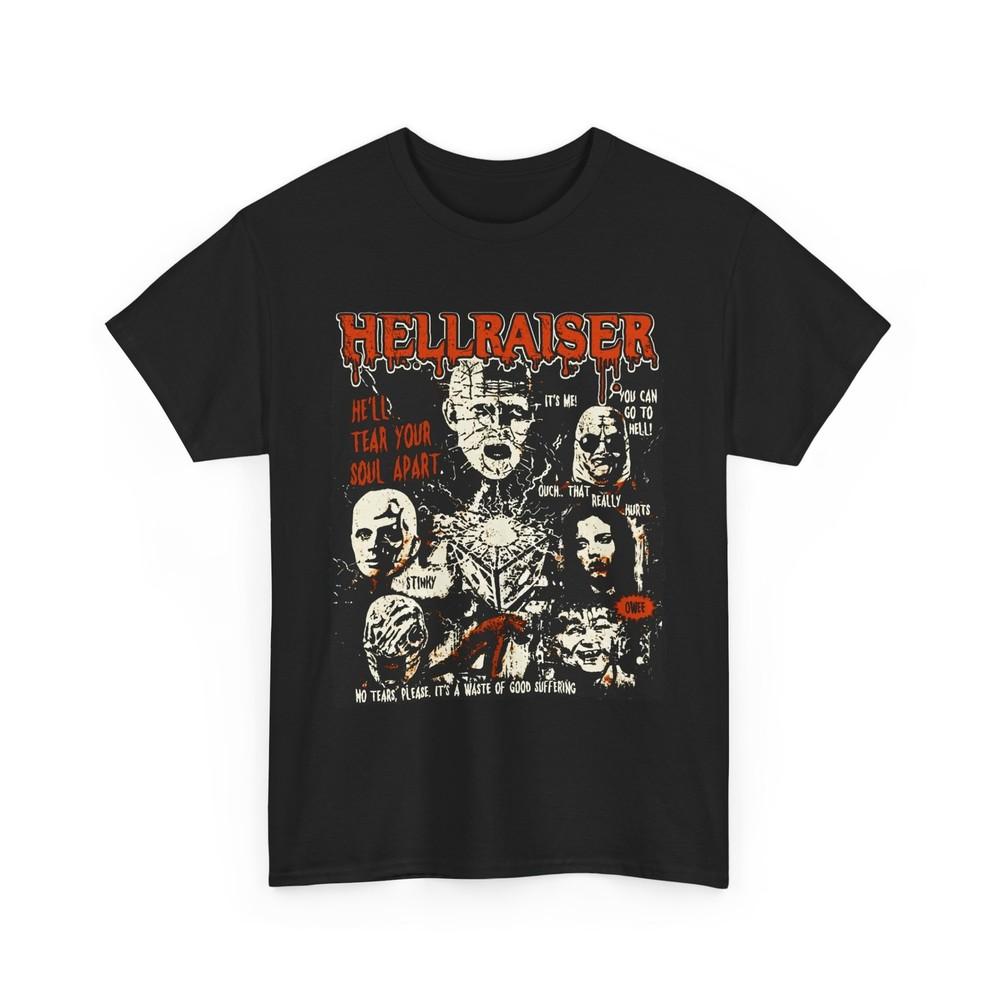 Hellraiser Movie Cenobites Unisex Tee, Horror Film T-Shirt, Cenobites Shirt