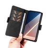 For Xiaomi Poco M7 4G (169mm) Leather Case YIKATU YK-005 Skin-touch Feeling Wallet Phone Cover