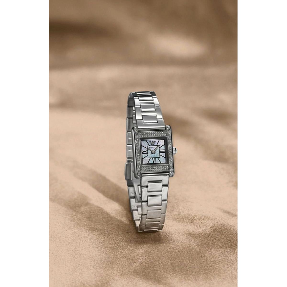 Used [Final Price Reduced] New Emporio Armani Watch Ladies Analog Stainless Steel