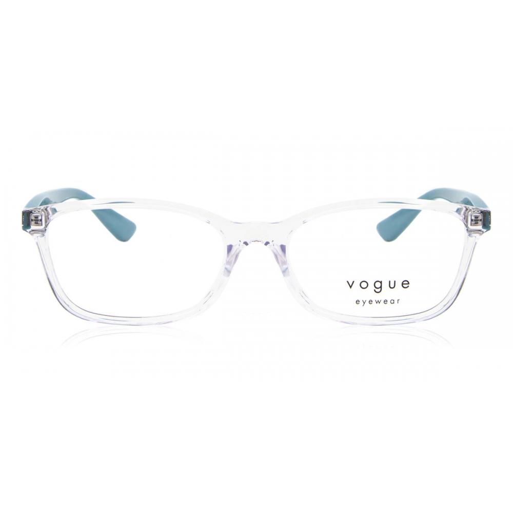 

Vogue Eyewear Vo5024d Asian Fit W745 Women Eyeglasses Transparent Crystal/53