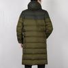 Nike Logo Print Stand Collar Long Down Jacket Men Outerwear Green AA8854-355