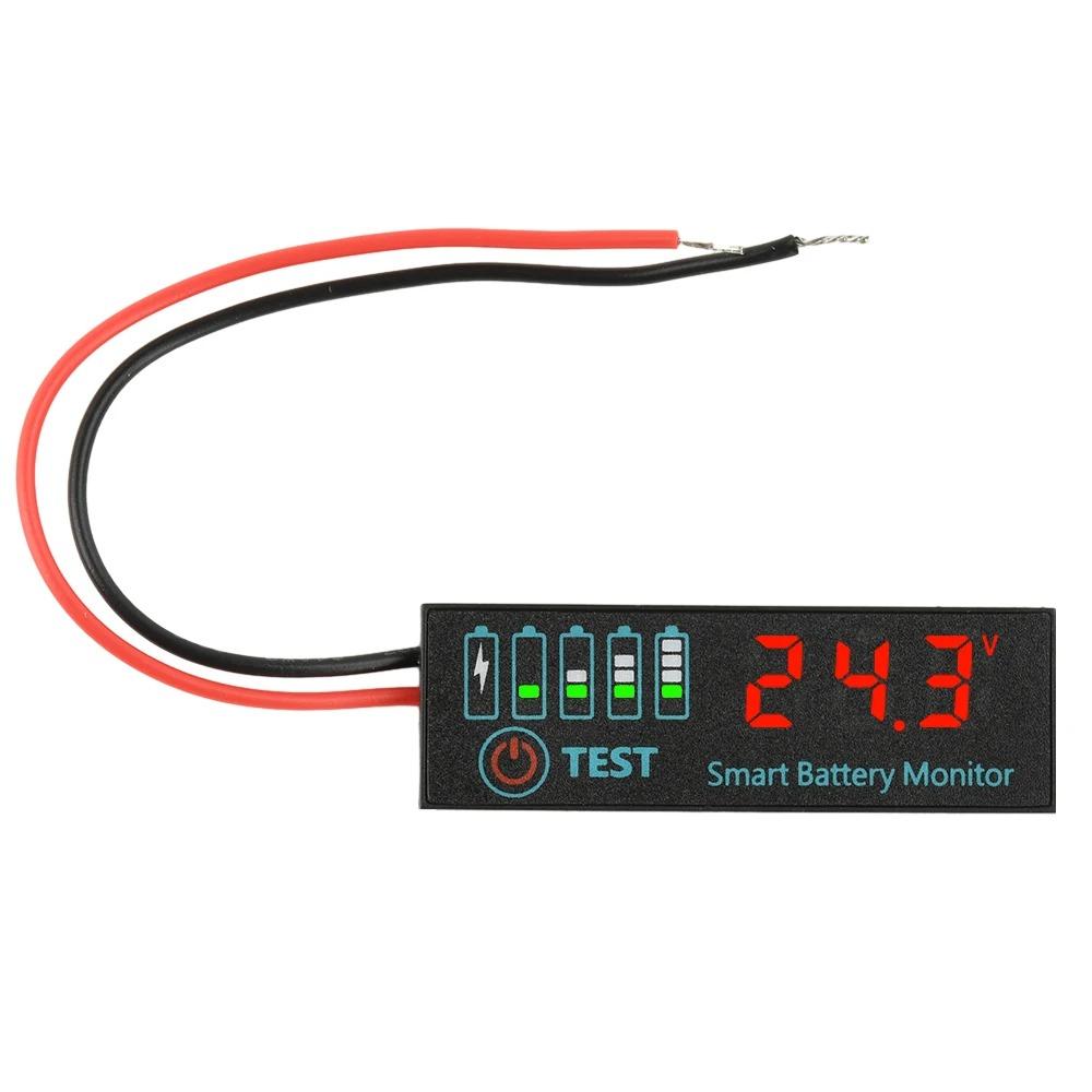 1Pcs Meter Module Battery Level Indicator DC7-55V LCD Display Meter  Electronic