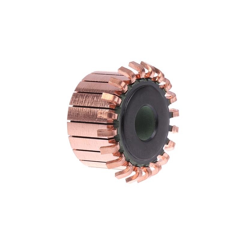 1 Piece Car Air Conditioning Commutator Power Tools 23.5X8X15.1Mm 20P Teeth Copper Hook Type Electrical Motor Commutator