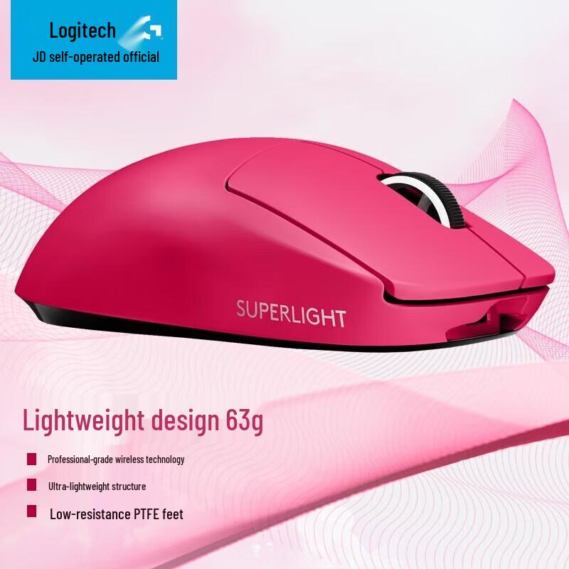 

Logitech PRO X SUPERLIGHT Wireless Gaming Mouse