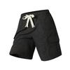 Summer Men's Five Inch Quick Drying Pants, Casual Pants, Loose Fit Sports Pants