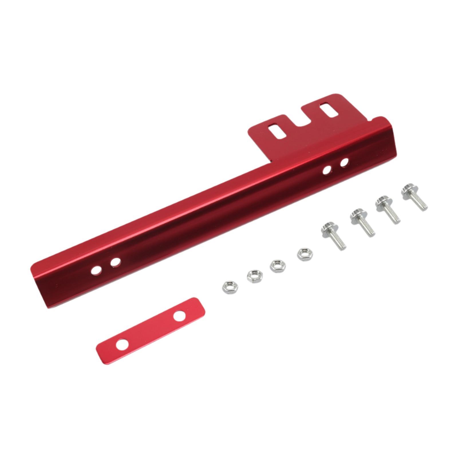Front License Plate Holder with Relocator Bar, Mounting Accessories