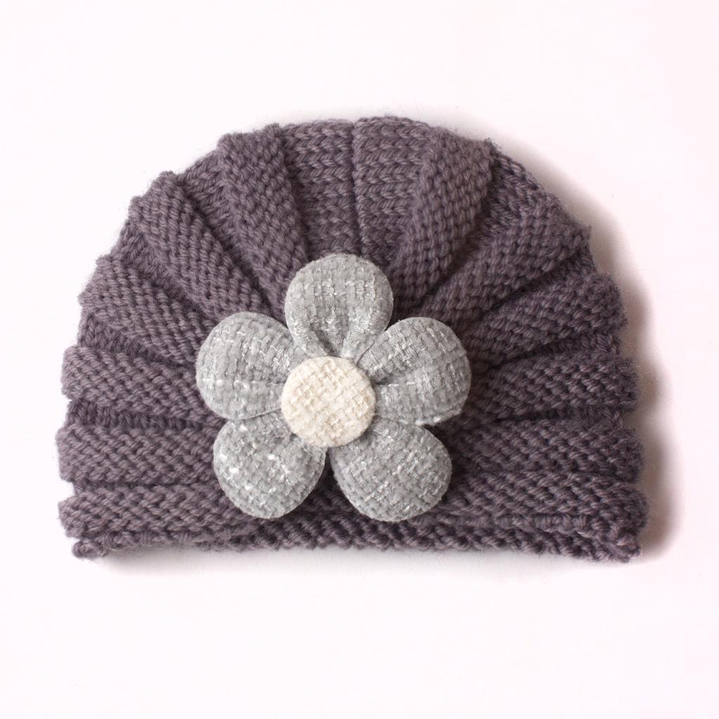 Autumn/Winter Knitted Baby Hat: Warm, Windproof & Comfortable Woolen Cap for Kids