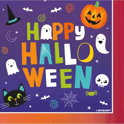 Halloween Friends Napkins 33X33 1 Piece