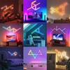 6/9Pcs WIFI LED Smart Wall Lamp Bars RGBIC DIY Atmosphere Night Light Remote Music Rhythm TV Backlight Party Gaming Room Decor