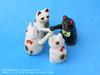 MIC DIG Puripura Maneki Neko Plastic Model ~Kuromaru's Case~ Pre-painted