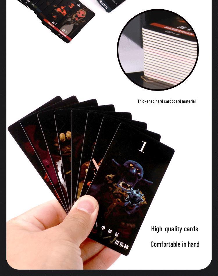 Dungeon Eight Warriors: Bilingual Tabletop Card Game (2-4 Players) - Casual Party Fun by Oink Games