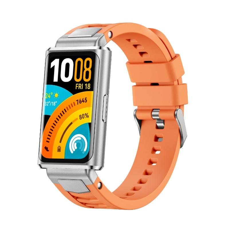 Silicone strap for huawei Band 11/11NFC Accessories Sport breathable Bracelet Wristband belt pulseira correa for huawei band 11Pro/11ProNFC