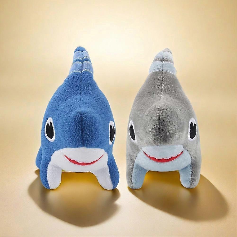 Tiburones Perro Juguete de Peluche Adorable Súper Suave Cómodo Juguete de Peluche para Jugar Abrazar
