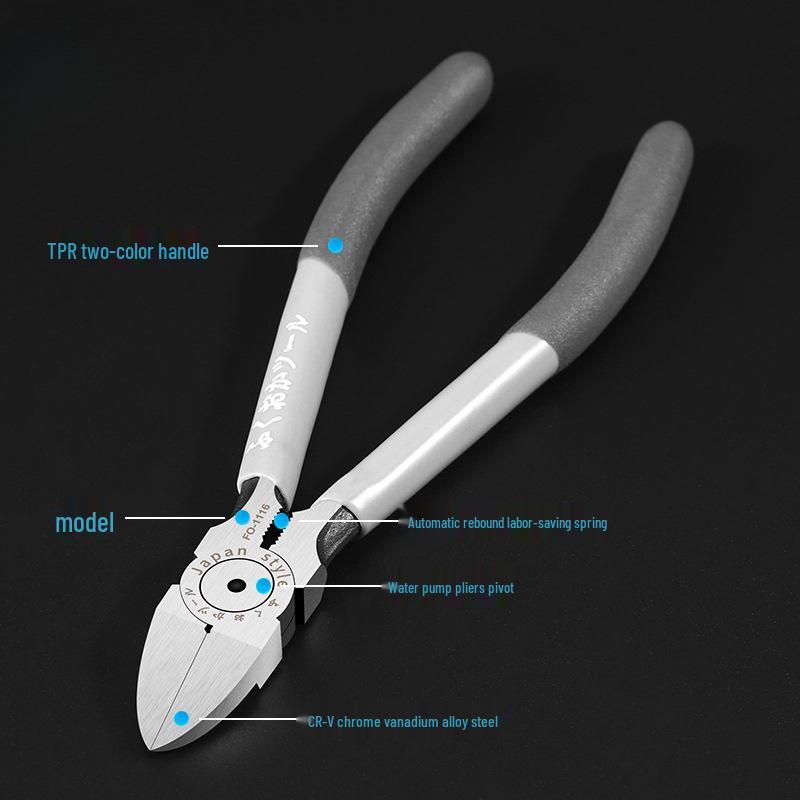 Japonské štípací kleště Mizuguchi 6", 5" nůžky na modely Gundam, německé importované antimagnetické malé kleště.