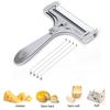 Cheese Slicer Adjustable Thickness Heavy Cheese Cutters With Wires For Soft Semi-Hard Cheese Butter With Cutting Wires