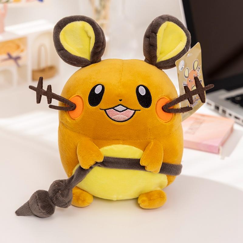 Genuine Pokemon Pikachu Stuffed Doll Cute Cartoon Anime Series Gengar Eevee Stuffed Doll Kawaii Toys Hobbies Kids Birthday Gift