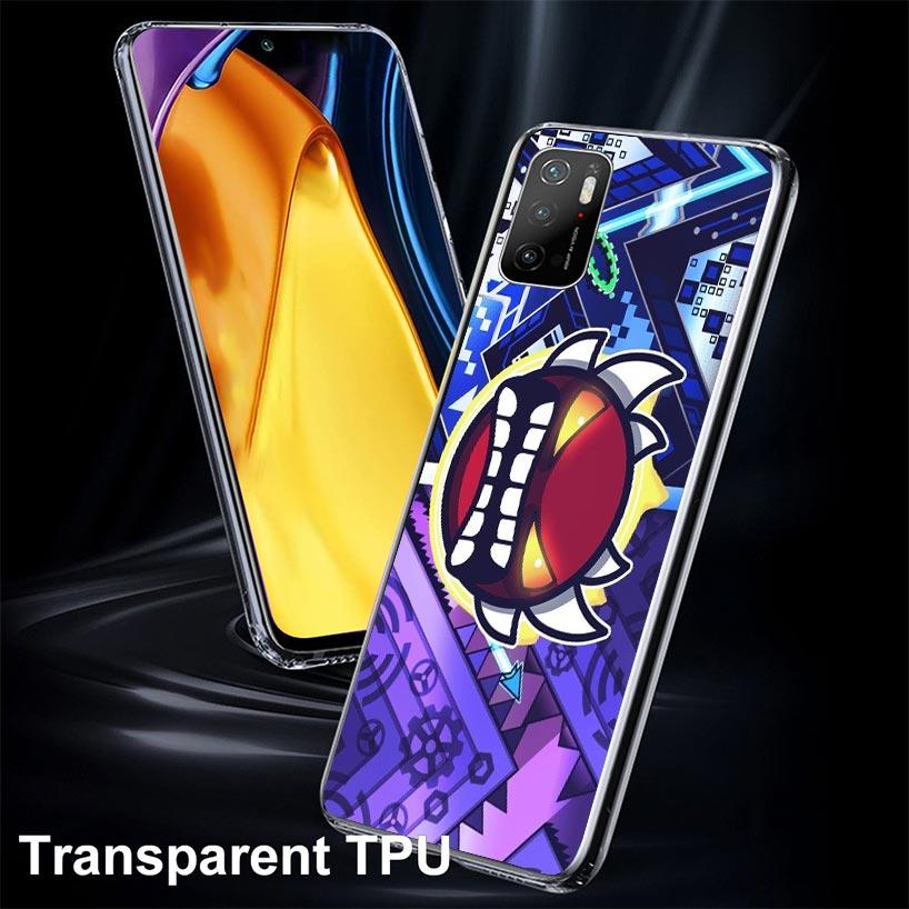 Geometry Dash Game Case Phone Cover for Xiaomi Redmi Note 10 9 9S 8 8T 7 5 Pro Mi 12T 11T 10T 9T 12 11 Lite A3 A2 Trend Fundas M
