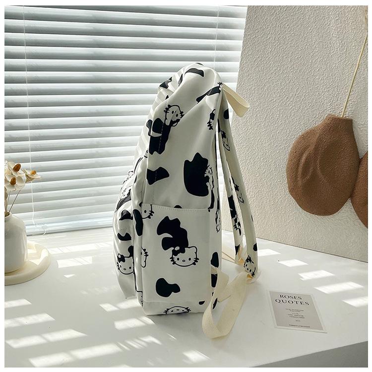 Schoolbag1011 New KT Cat Versatile Backpack Premium Sense Cartoon Cute Multifunctional Large Capacity Student School Bag