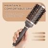 Shorten Curling Straight Curl Nano Ceramic Ion Boar Bristles Reduces Leaves Hair Smooth and Shiny Hairbrush, Blow-Dry Time, Brush, & Brush,