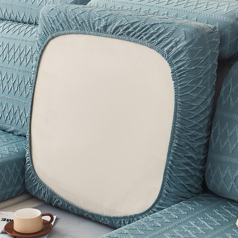 Summer Cool Ice Silk Sofa Cover All-Inclusive Universal Cover Universal Seat Cushions Stretch Sofa Cover Cover Cloth