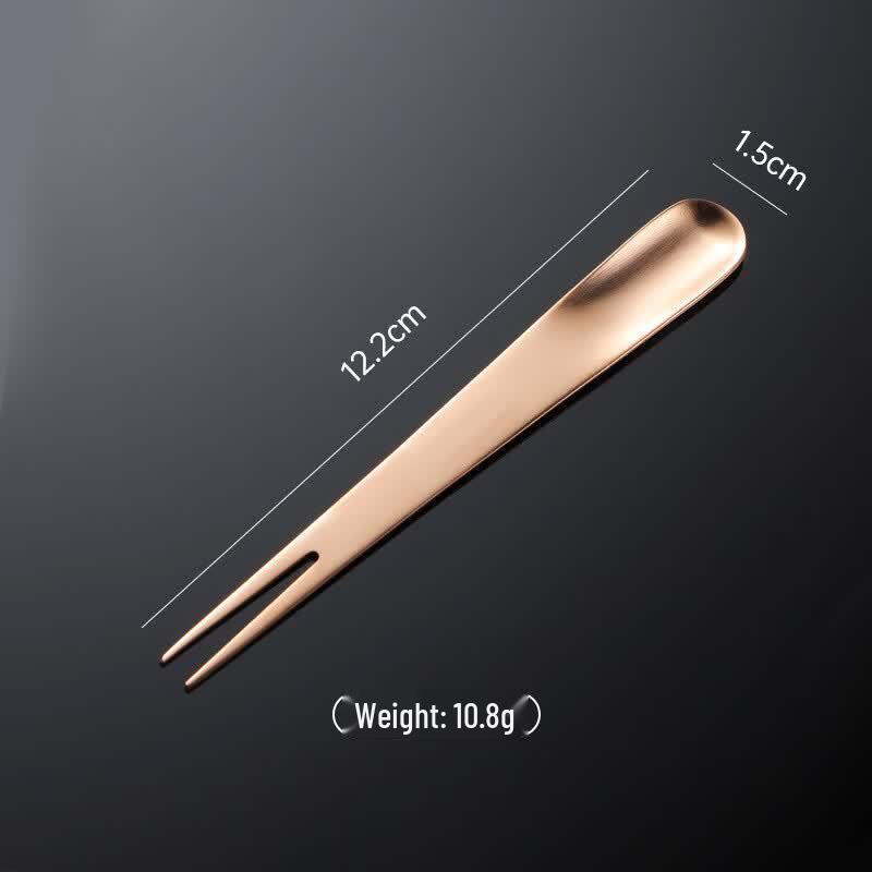Qianxing Stainless Steel Dual-use Fruit Fork Spoon