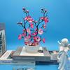 Double Vertical Pattern Pot Wintersweet Bonsai Artificial Plum Blossom Flowerpot Planting Flowerpot
