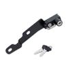 Kijima Motorcycle Helmet Lock Holder Left Tandem Step Type Steel Black Finish Co-tightening SV650/X 303-1581A