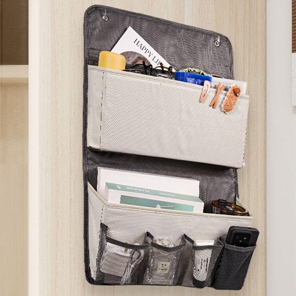 Foldable Door Hanging Storage Bag Multi-layer Closet Organizer Holder  Desktop Storage Box