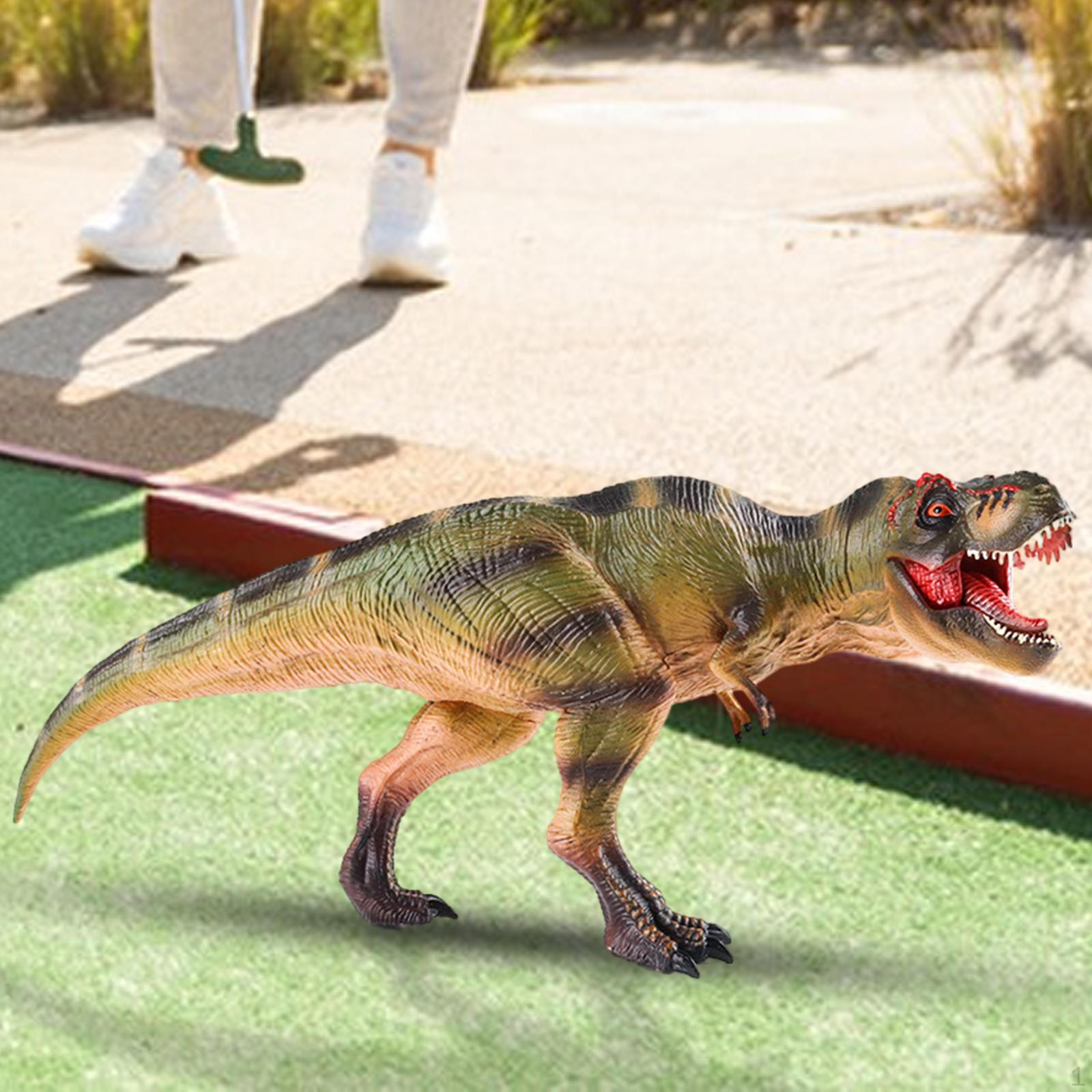 Dinosaur Figure Playset Realistic Prehistoric Animals Tyrannosaurus Action Figurine for Collections