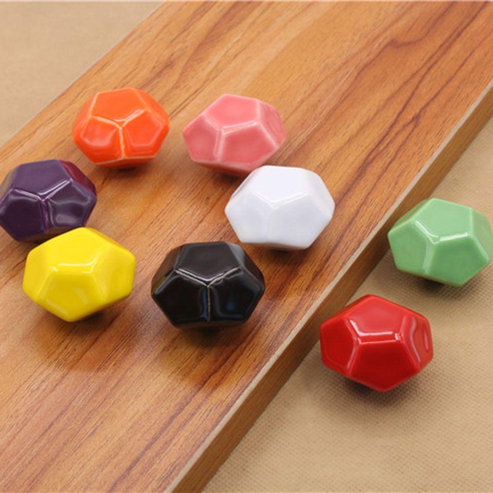 

Mini Geometric Cabinet Knobs Single Hole Drawer Pulls Handles For Kitchen рожевий