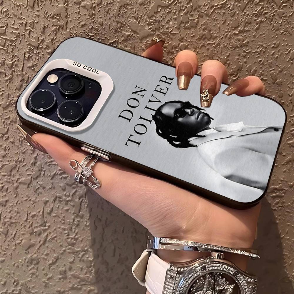 Rapper D-Don T-ToliverS Colorful Phone Case For IPhone 17 16 15 14 13 12 11 Pro Max Plus Matte Cover