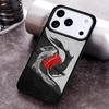 Yin Yang Koi Phone Case For iPhone 17,16e,15,14,13,12,11,Mini,Pro,MAX Soft Silicone Cover
