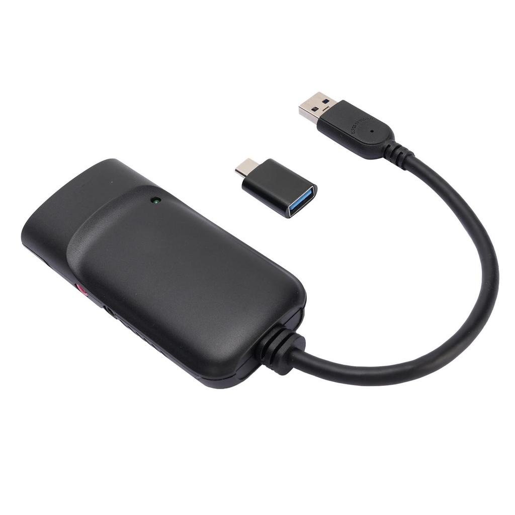 USB3.0 to High Definition Multimedia Interface 2K Adapter Pluggable o Output Microphone Input