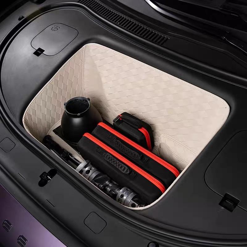 Zhijie R7 Podložka do předního kufru a úložný box: Ochranná podložka odolná proti poškrábání a protiskluzová