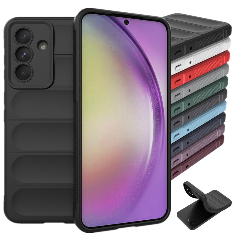 Skin Feeling Flexible Silicone Case for Samsung Galaxy A56 A36 A26 A16 5G Cover Shockproof Fundas Coque