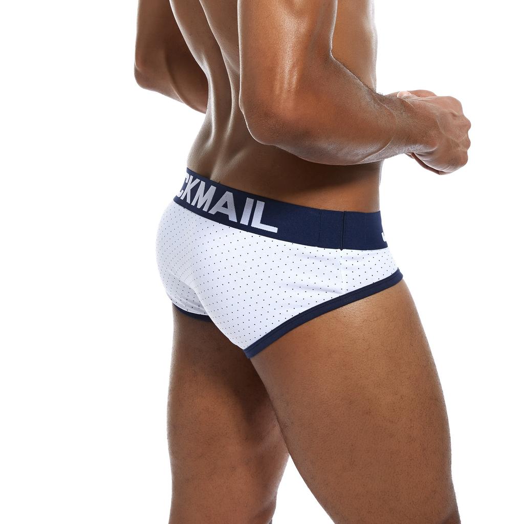 Slips JOCKMAIL Baumwolle Polka Dot Muster Druck Low-Rise Herren Unterwäsche