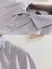 Camicia da Uomo Casual Bianca a Maniche Lunghe Traspirante in Lino - Vestibilità Slim, Leggera, Resistente ai Raggi UV