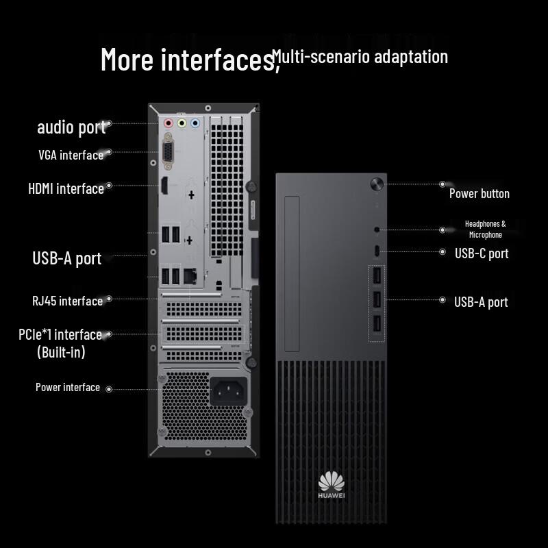 Huawei Qingyun W585y Desktop PC with Kirin 9000X (CN version)