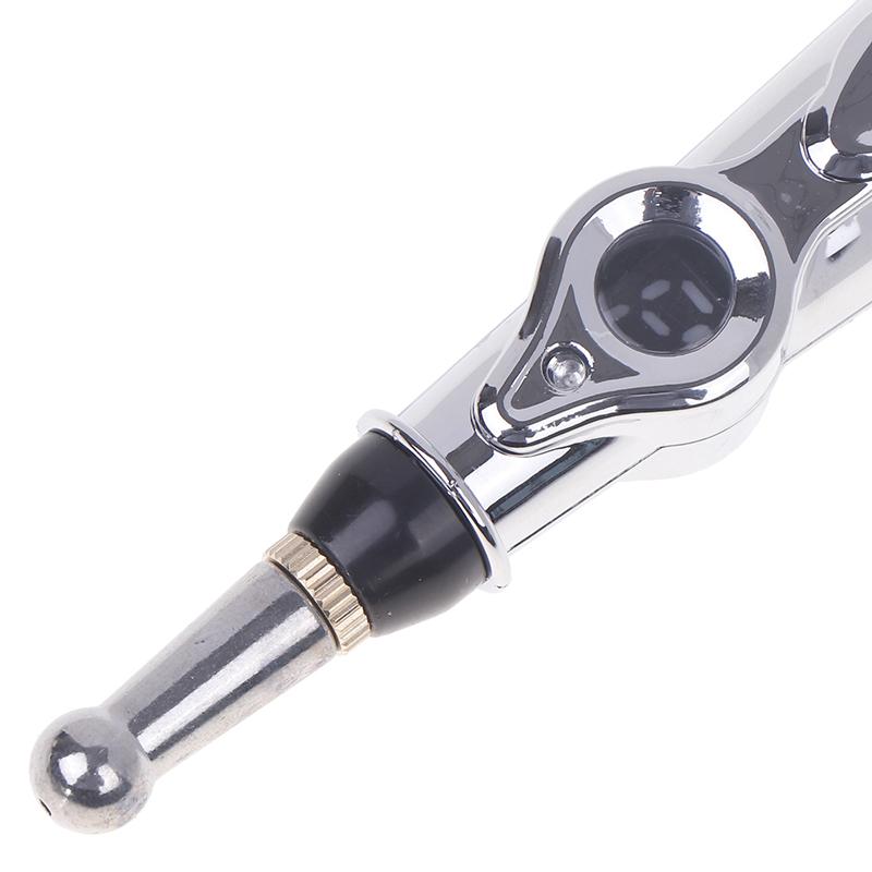 2/5 Heads Electric Acupuncture Pen Acupuncture Point Massage Pen Meridian Energy Massage Pen Pain Relief Massage Pen