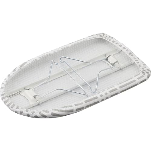 Yamazaki Nordic-style Lightweight Steel Mesh Ironing Board, Checkered Gray, Approx. W60 x D36 x H19cm, Lightweight Construction, Easy to Carry, Item N