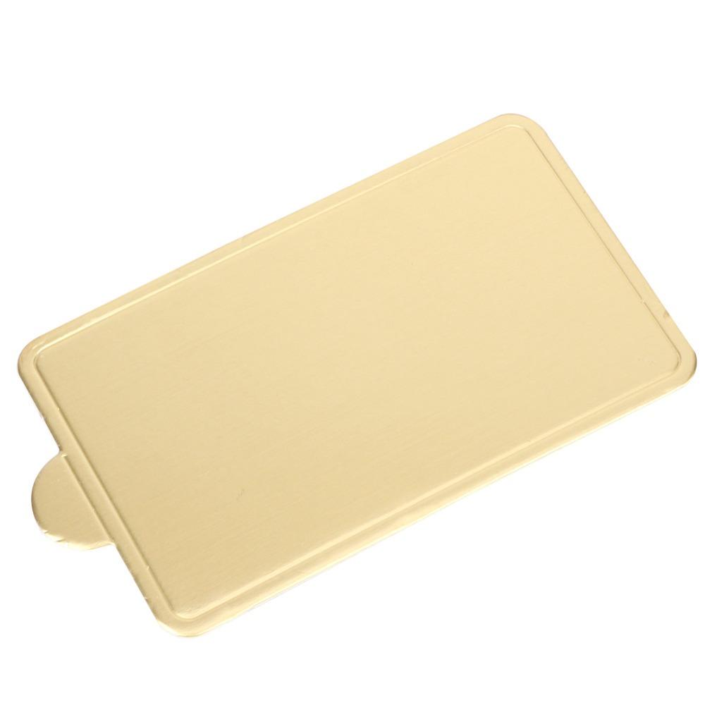300pcs Gold Cake Dessert Board Cardboard Mini Cake Base Multipurpose Mousse Cake Board Cake Slices