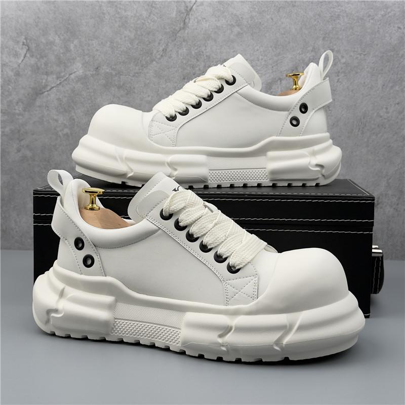 Fashion Luxury New Designer Men's Retro Fashion Wear All Match Platform Causal Shoes Flats Male Walking Sneakers Zapatos Hombre